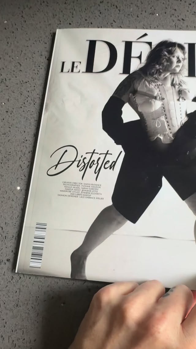 There’s something special about seeing one’s work in print. I don’t get every magazine printed, but this project was very special, and personal to me. 
Thank you, @le_desir_mag for the opportunity ❤️ 
Creative Director: me
Sponsored by @laceembrace 
Photographer: @yhanson_photography 
Model: @bunniehills 
Makeup: @artistjenniferlittle 

#vancouverdirector #vancouverartist #editorialphotoshoot