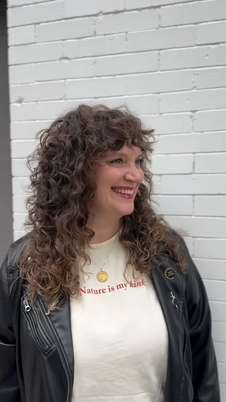 This client and I have been together for over 15 years. Her company makes my day every time shes scheduled. 
#curlyhairvancouver #vancouverhairstylist #curlyhairspecialist